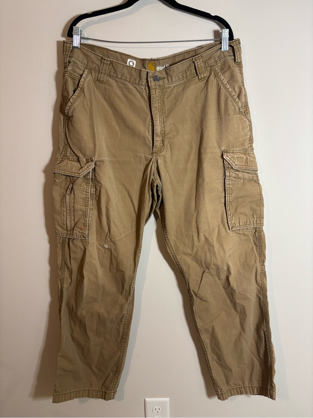 Carhartt Cargo Pants 38x31 Force Relaxed Ripstop Canvas Utility